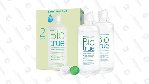 Biotrue Contact Lens Solution, 10 oz. (2 Pack) | $10 | Amazon | Clip $5 Coupon